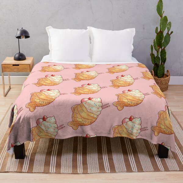 Item preview, Cute Japanese Dessert - Taiyaki Strawberry designed and sold by IntrovertMochi.