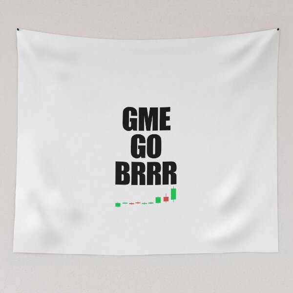 Item preview, GME GO BRRR designed and sold by WarGear.