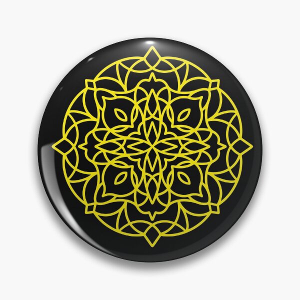Item preview, Rise and Shine, Flow and Align, Yellow Mandala Design designed and sold by lmcvinco.