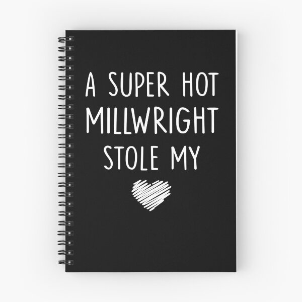 Item preview, A Super Hot Millwright Stole My Heart Girlfriend Wife Gift designed and sold by RhodiStore.