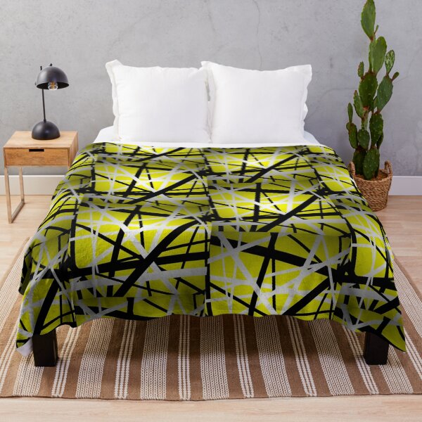 Item preview, van halen stripes yellow designed and sold by kamila  dorry.