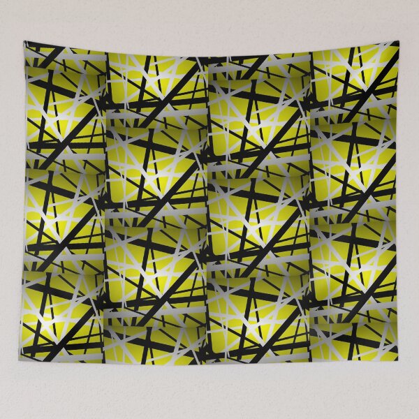 Item preview, van halen stripes yellow designed and sold by kamila  dorry.