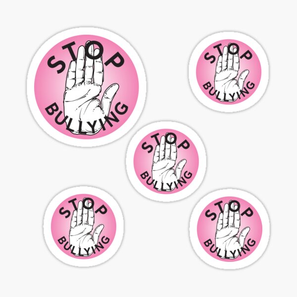 Stop Bullying Anti-Bullying Awareness Sticker