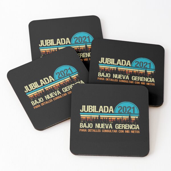 Aperçu de l'œuvre Jubilado en 2021 Regalo de Jubilación Divertido Para Mujeres créée et vendue par InkItStudio.
