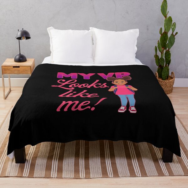 Item preview, Black Back Girl - My VP Looks Like Me designed and sold by parrishherrera.