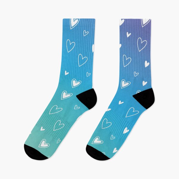 Item preview, Blue Raspberry Slushie Hearts designed and sold by PuddleofStars.