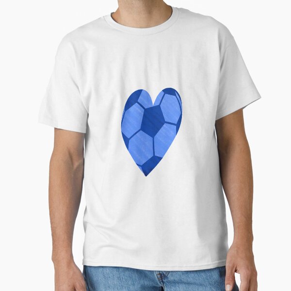 Item preview, Love Football (Blue) designed and sold by CreedsCreations.