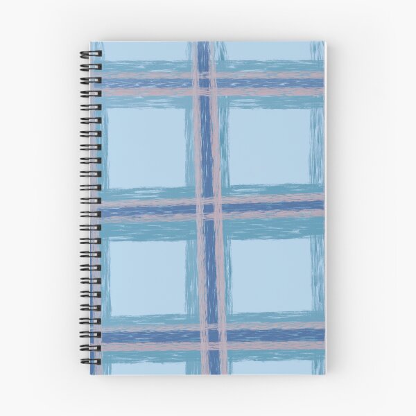 Item preview, Blue Off Kilter Painted Plaid  designed and sold by fancysarah.