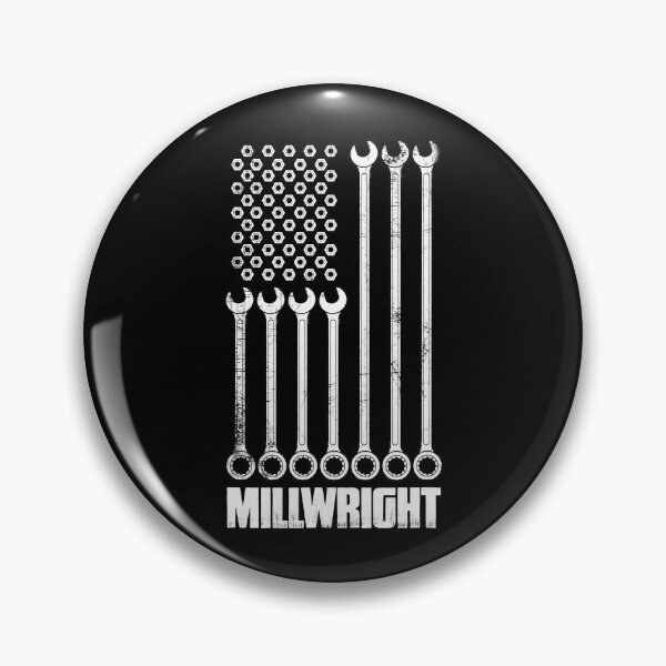 Item preview, Millwright American Flag Gift designed and sold by RhodiStore.