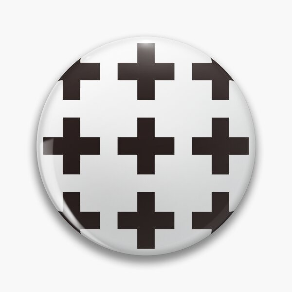 Item preview, BLACK CROSS PATTERN designed and sold by Planet-Thom.
