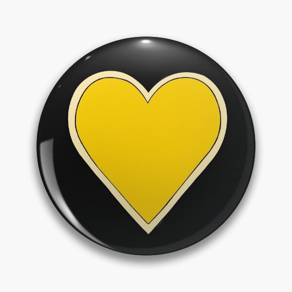 Item preview, Yellow Covid Heart designed and sold by FOCV.