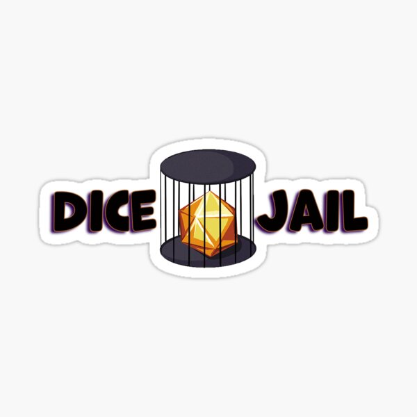Dice Jail Sticker