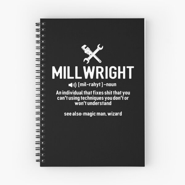 Item preview, millwright Definition Gifts designed and sold by RhodiStore.