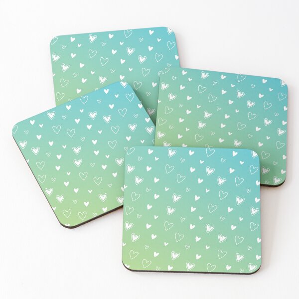 Item preview, Minty Fresh Hearts designed and sold by PuddleofStars.