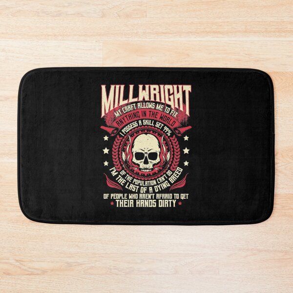 Item preview, Millwright My Craft Allows Me designed and sold by RhodiStore.