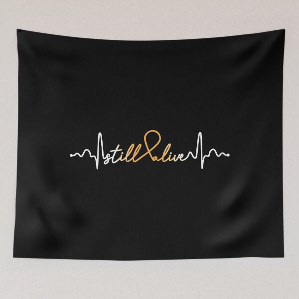 Item preview, Still Alive- Appendix Cancer Awareness Gifts for Women Appendix Cancer Support Ribbon designed and sold by Awarenessshop.