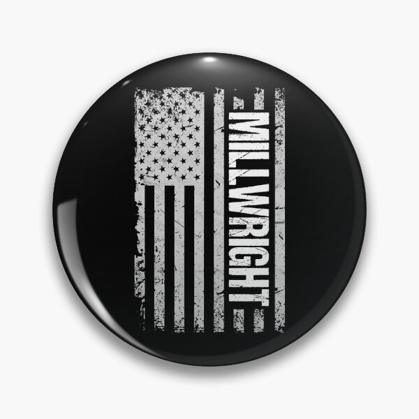 Item preview, Millwright American Flag Gift designed and sold by RhodiStore.