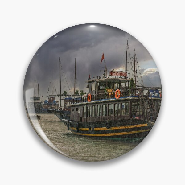 Item preview, Stormy Day at Halong Bay designed and sold by JohnKarmouche.