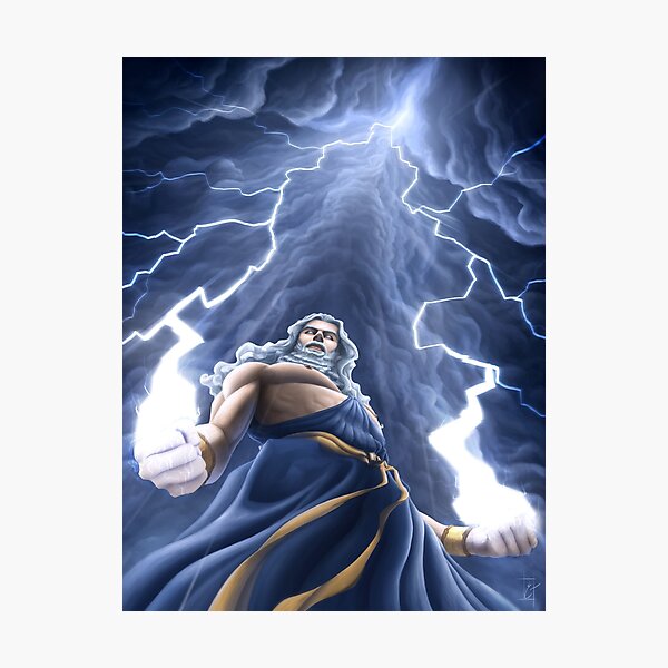 Zeus Unlimited Photographic Print