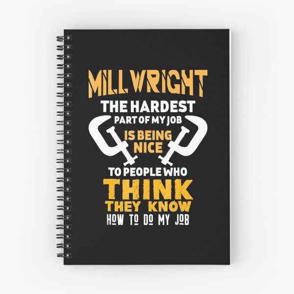Item preview, Funny Millwright The Hardest Part Gift designed and sold by RhodiStore.