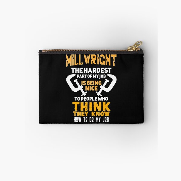 Item preview, Funny Millwright The Hardest Part Gift designed and sold by RhodiStore.