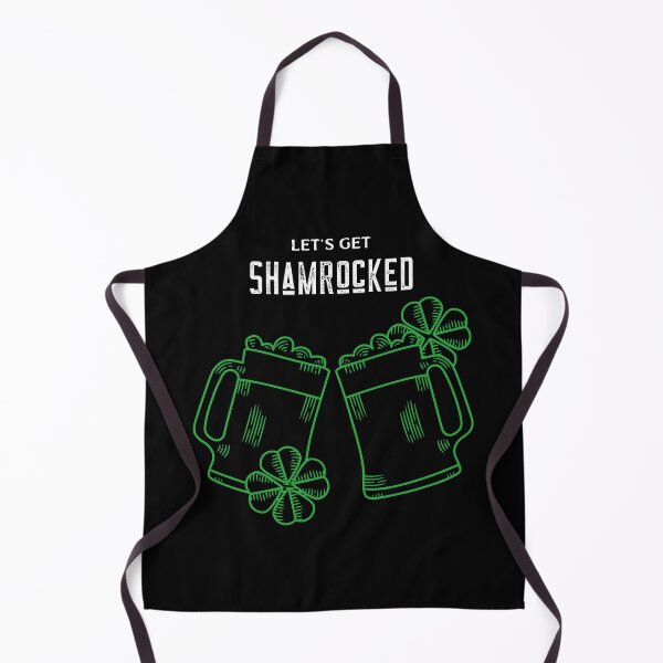 Item preview, lets get shamrocked, st patricks day, shamrocked, irish, clover, drinking shirt designed and sold by cathelkav.