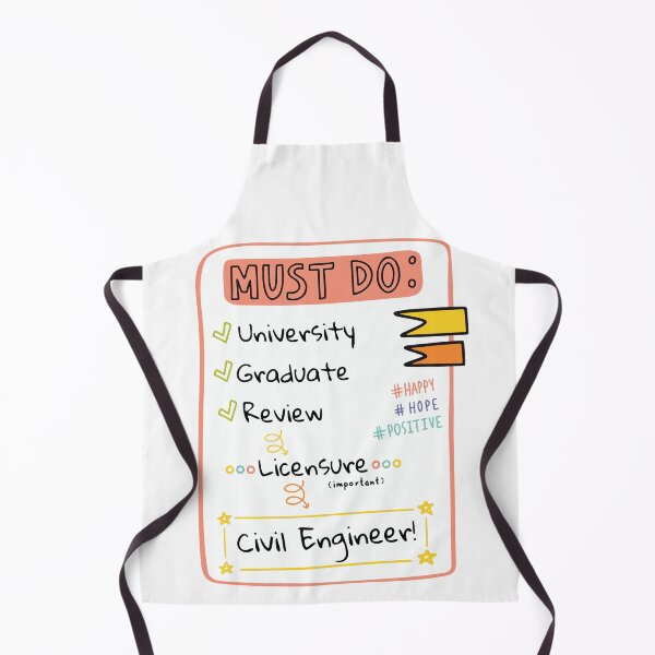 Item preview, Road to Civil Engineering Checklist! designed and sold by SayWhatDesigns.