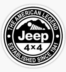 Pegatina Jeep Logo