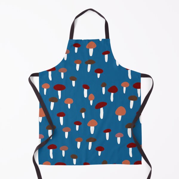 Item preview, Seamless pattern. Mushrooms on a blue background. Digital art. Cute illustration for the decor and design of posters, postcards, prints, stickers, invitations, textiles and stationery. designed and sold by Yovin11.