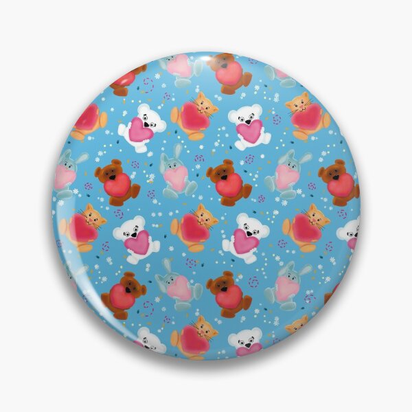Item preview, Cats, bears and hares with hearts designed and sold by SychEvaartist.