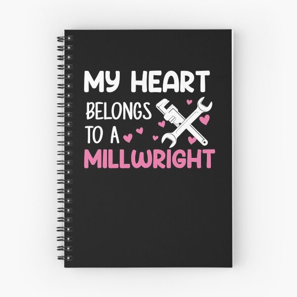 Item preview, My Heart Belongs To A Millwright Gifts designed and sold by RhodiStore.