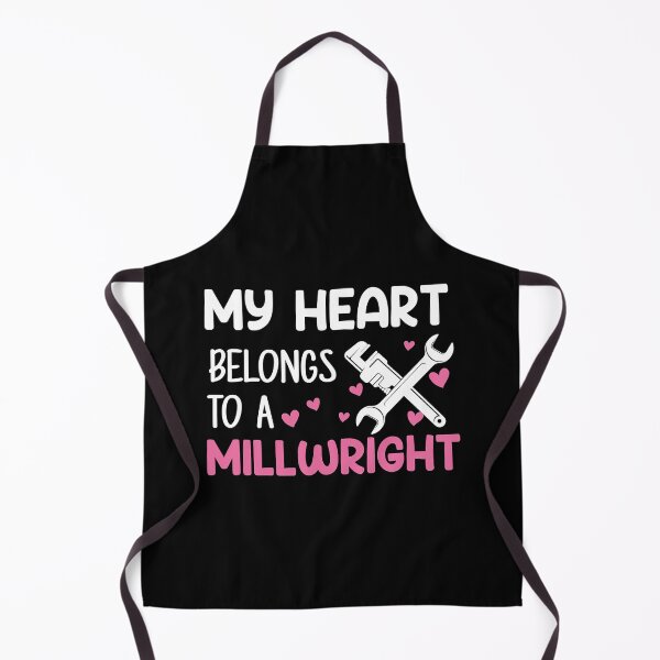 Item preview, My Heart Belongs To A Millwright Gifts designed and sold by RhodiStore.
