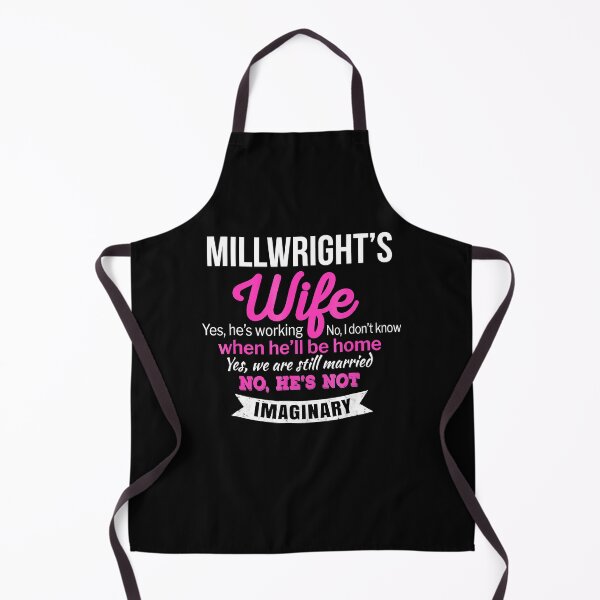 Item preview, Millwright's Wife Gift Funny Wedding Anniversary designed and sold by RhodiStore.