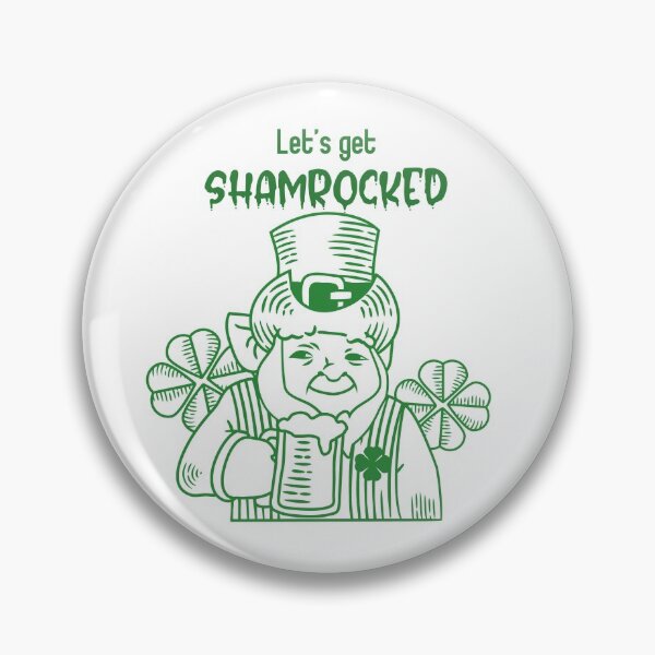 Item preview, lets get shamrocked, st patricks day, shamrocked, irish, clover, drinking shirt designed and sold by cathelkav.