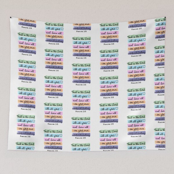 Item preview, Proverbs 3:5 Trust in the Lord designed and sold by deannakya.