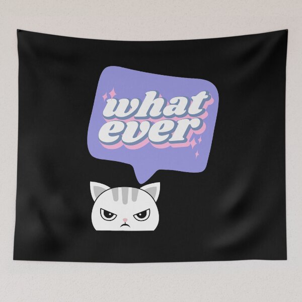 Item preview, Whatever! Annoyed Cat Design designed and sold by lmcvinco.