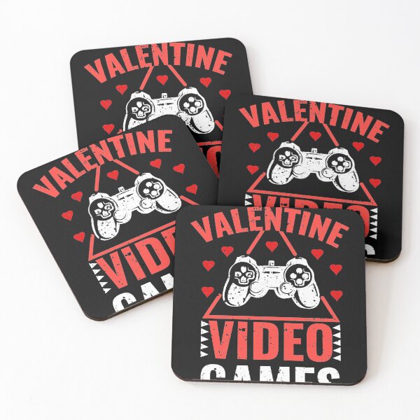 Item preview, Valentine Video games designed and sold by WigglyLine.