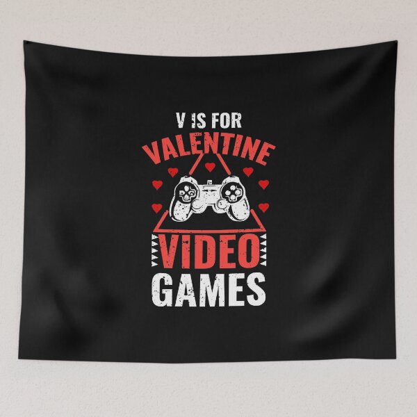 Item preview, Valentine Video games designed and sold by WigglyLine.