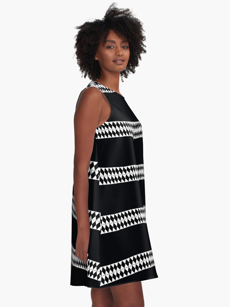 Alternate view of Black Diamonds A-Line Dress