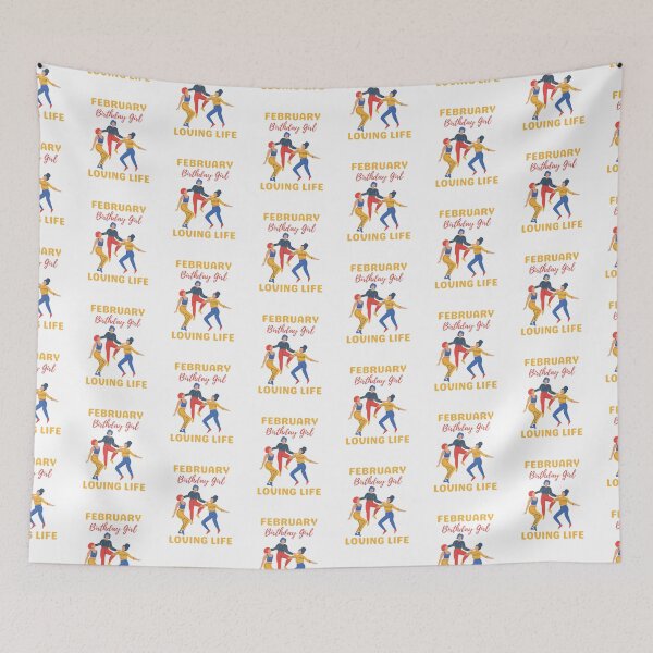 Item preview, February Birthday Girl Loving Life designed and sold by brooklyntowner.