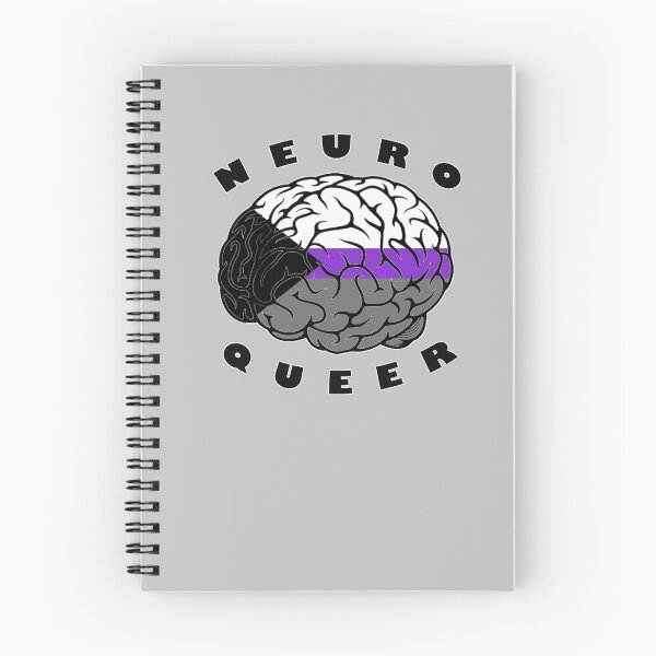 Item preview, Neuroqueer Brain - Demi Colors designed and sold by AutisticBanshee.