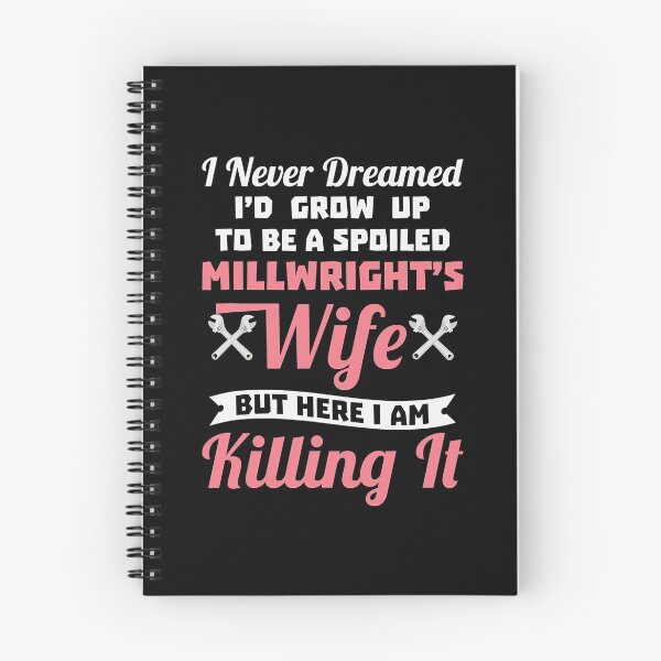 Item preview, Funny Spoiled Millwright's Wife Gifts designed and sold by RhodiStore.