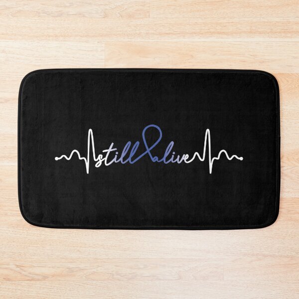 Item preview, Still Alive- Colon Cancer Awareness Gifts for Women Colon Cancer Support Ribbon designed and sold by Awarenessshop.