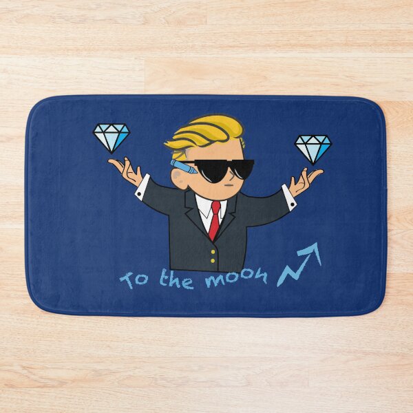 Item preview, To the moon with diamond hands designed and sold by EcruCloud.