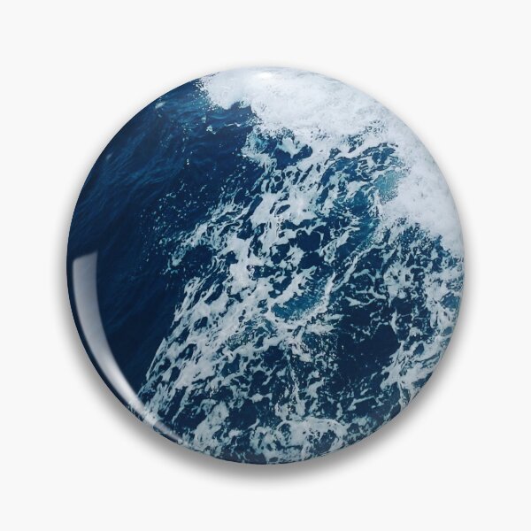 Item preview, Blue summer waves- beach designed and sold by afrapaints.