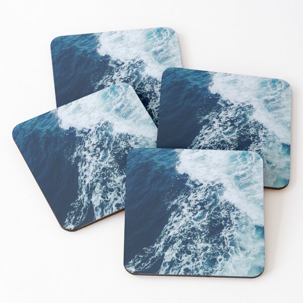 Item preview, Blue summer waves- beach designed and sold by afrapaints.