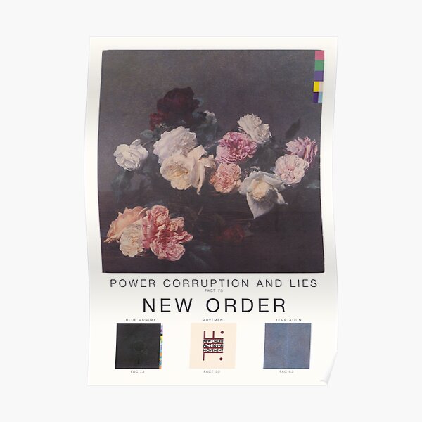 New Order Posters Redbubble