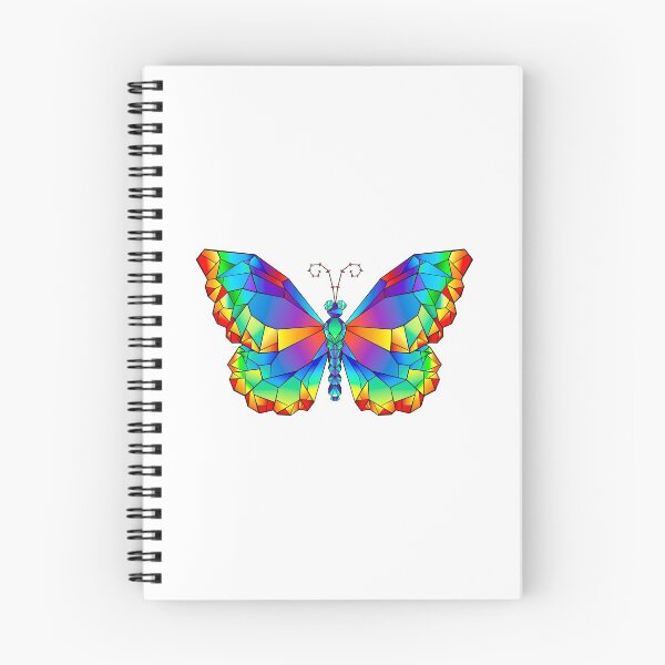 Item preview, Rainbow Polygonal Butterfly designed and sold by Blackmoon9.