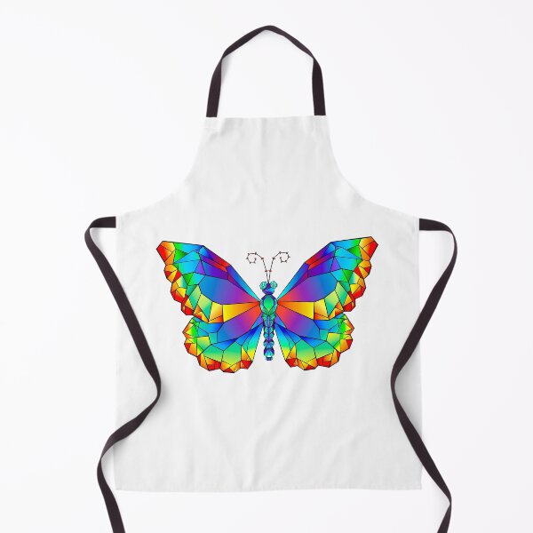 Item preview, Rainbow Polygonal Butterfly designed and sold by Blackmoon9.