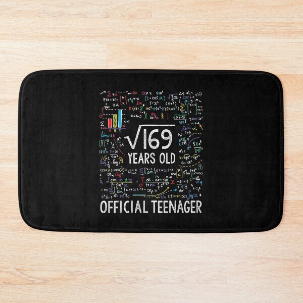 Item preview, Square Root Of 169 13 Years Old Official Teenager Birthday designed and sold by boyerhayes.